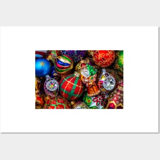 Santa Claus Christmas Ornament Posters and Art